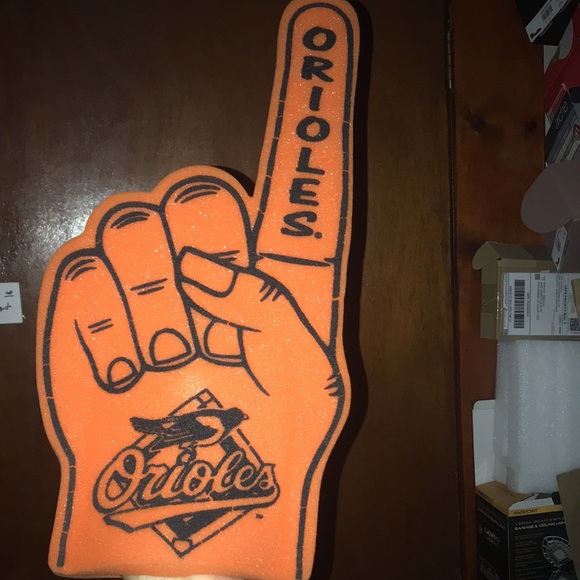 NWOT MLB Orioles Foam Finger - Picture 4 of 7